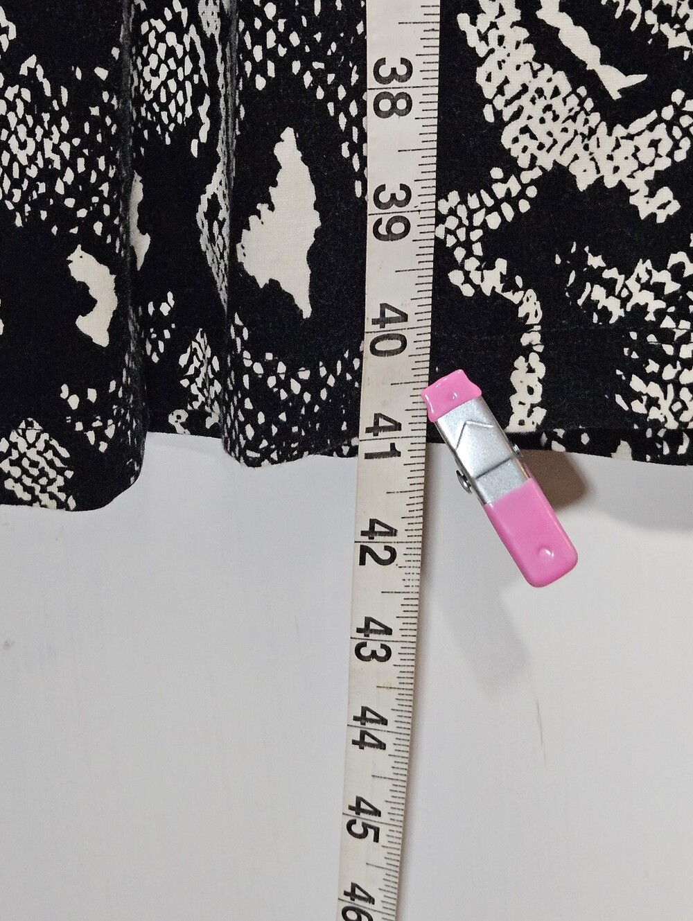 0147 J. McLaughlin Snake Print Midi Dress Large Stretch Career Office Animal - Picture 12 of 12